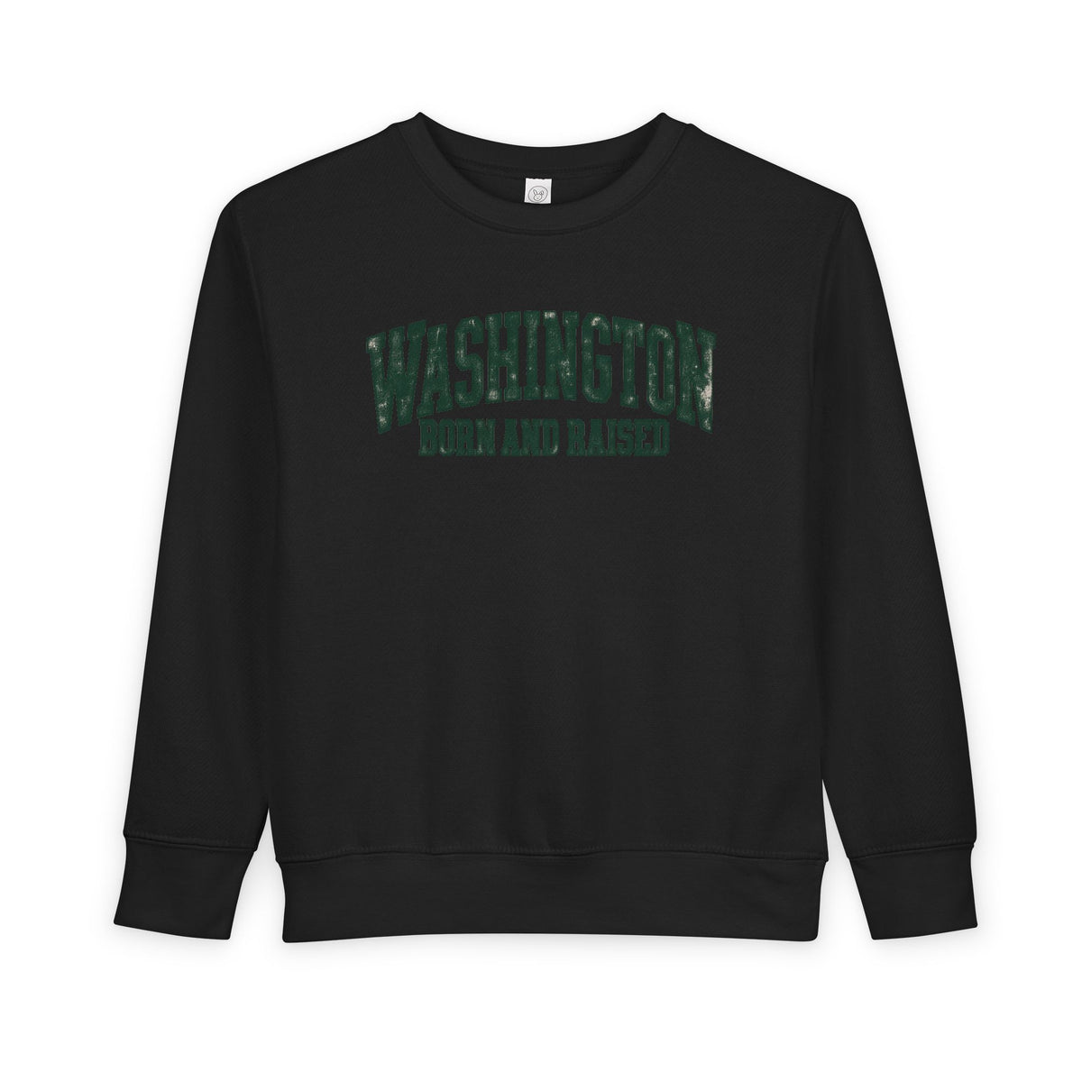 Washington Born and Raised Vintage Workwear Unisex Toddler Sweatshirt
