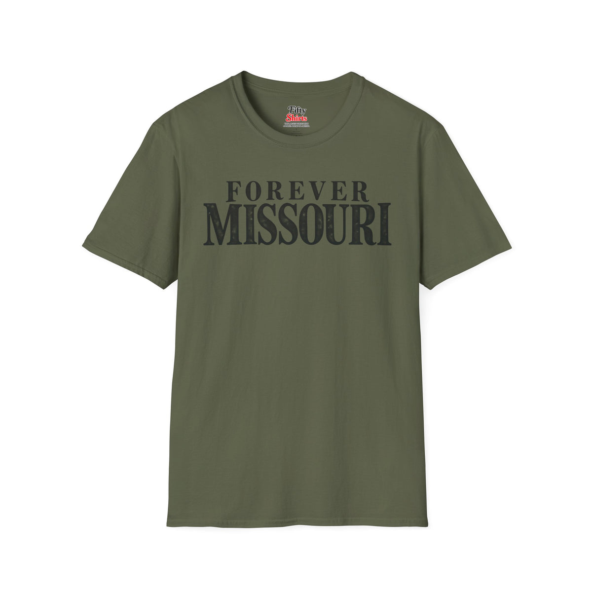 Forever Missouri Unisex Softstyle T Shirt State Name Graphic Tee