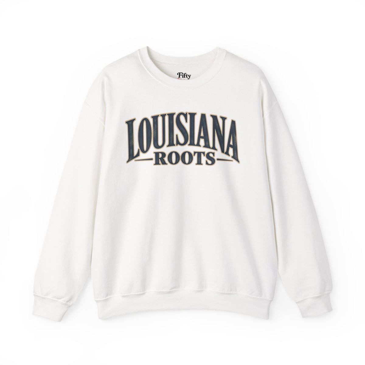 Louisiana Roots Unisex Crewneck Sweatshirt State Name Graphic