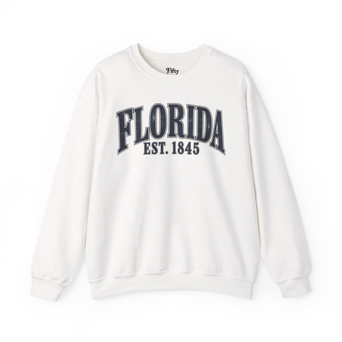 Florida EST. 1845 Unisex Crewneck Sweatshirt State Name Graphic