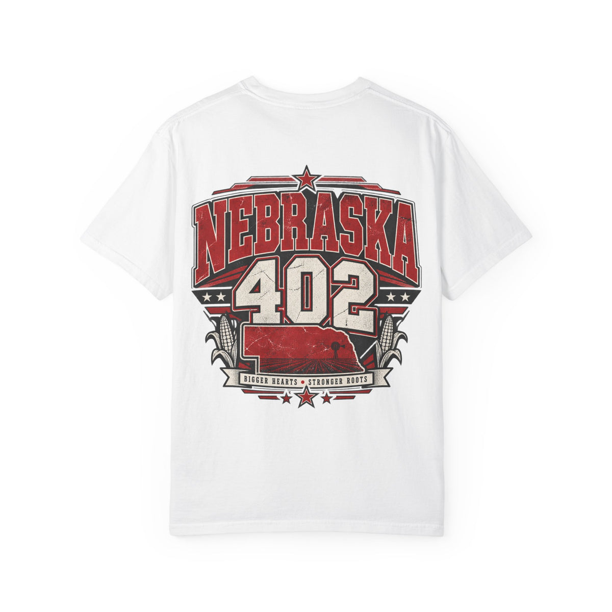 Nebraska 402 Unisex Comfort Color 1717 Streetwear Graphic Tee