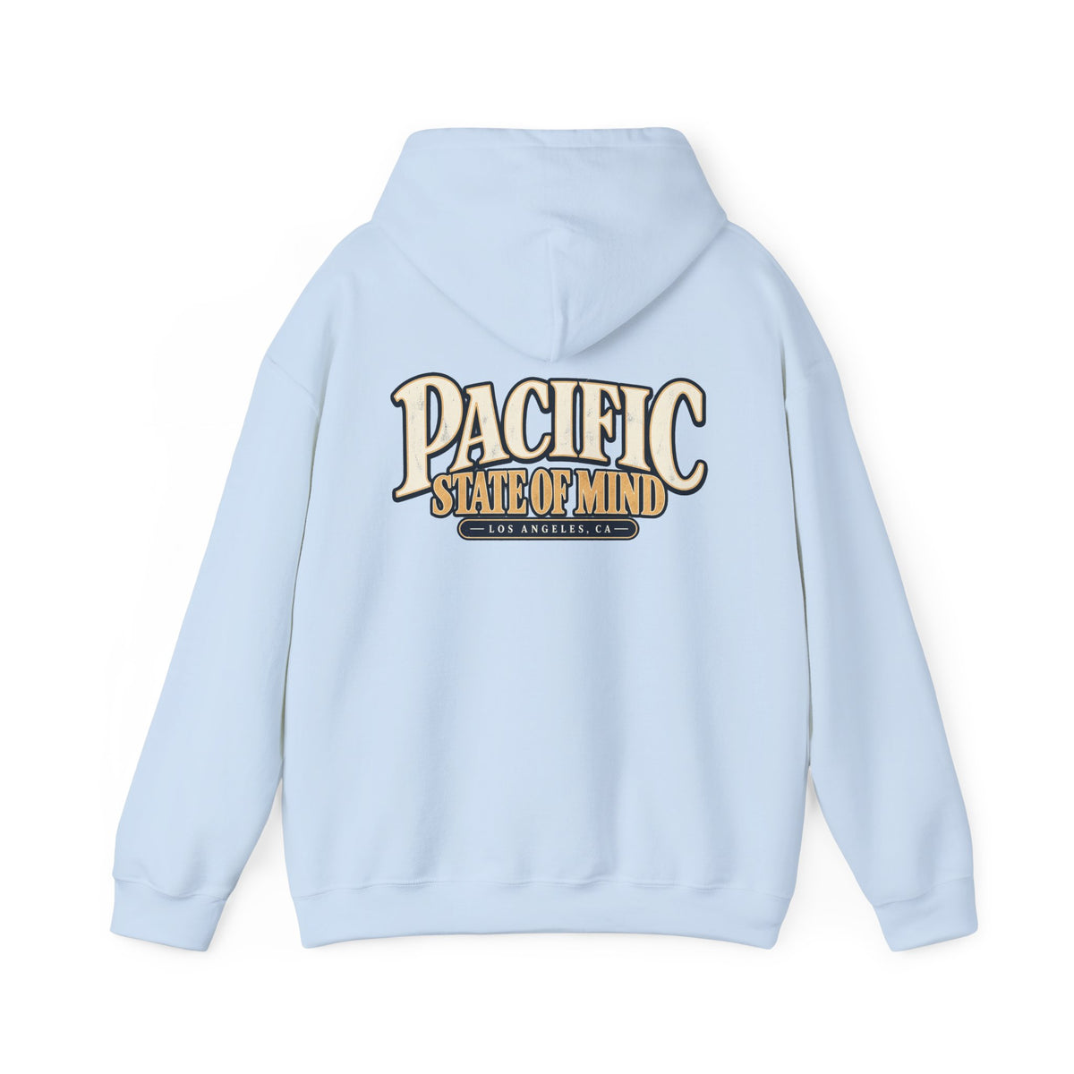 Pacific State Of Mind Los Angeles Unisex Hoodie Graphic