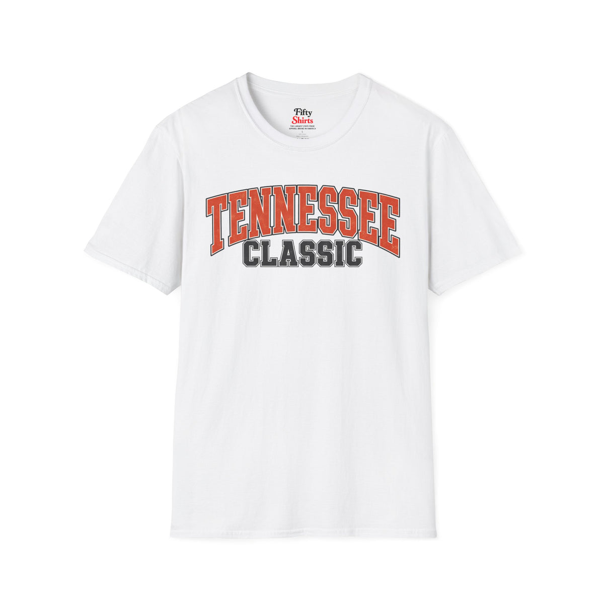 Tennessee Classic Unisex Softstyle T Shirt State Name Graphic Tee