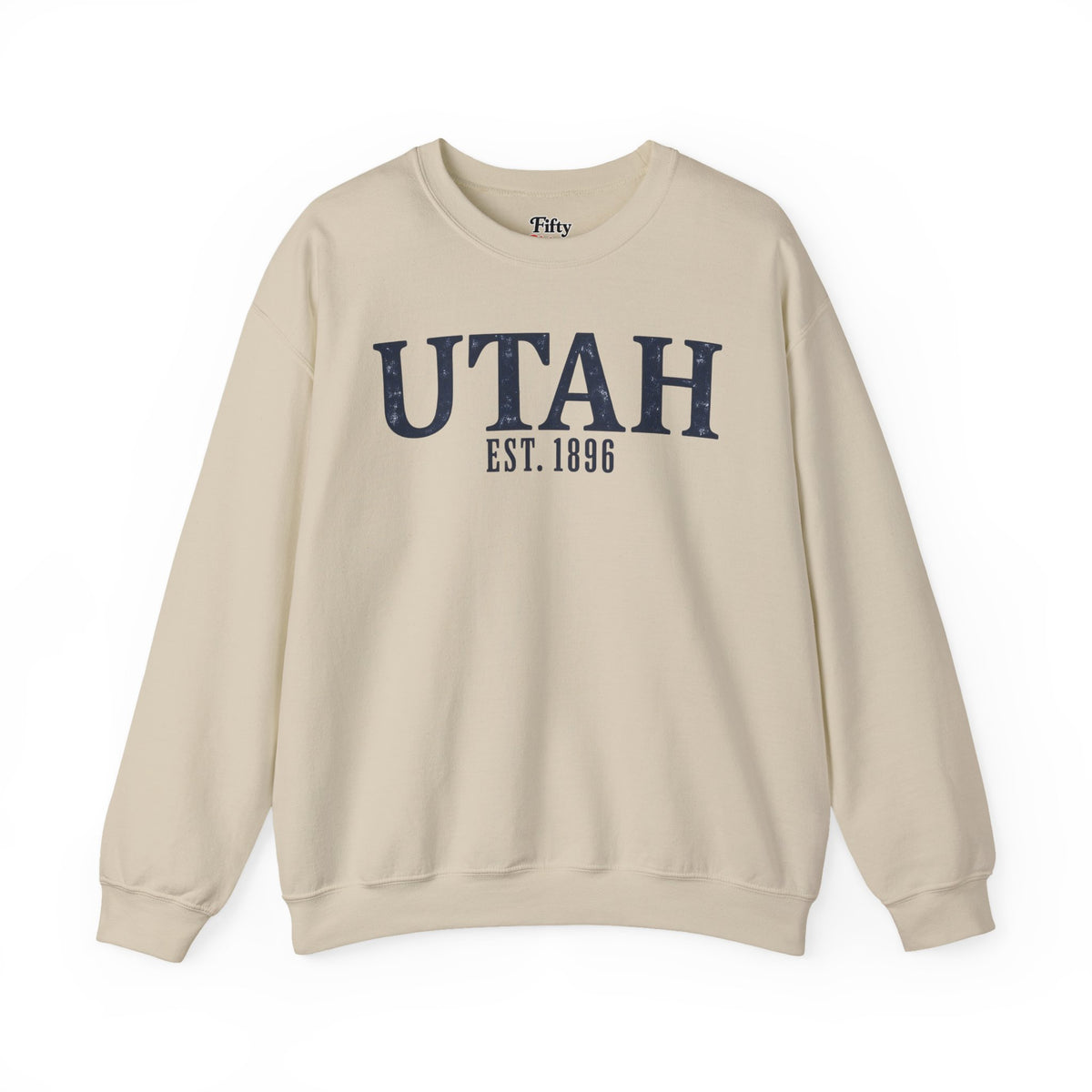 Utah Est. 1896 Unisex Crewneck Sweatshirt State Name Graphic