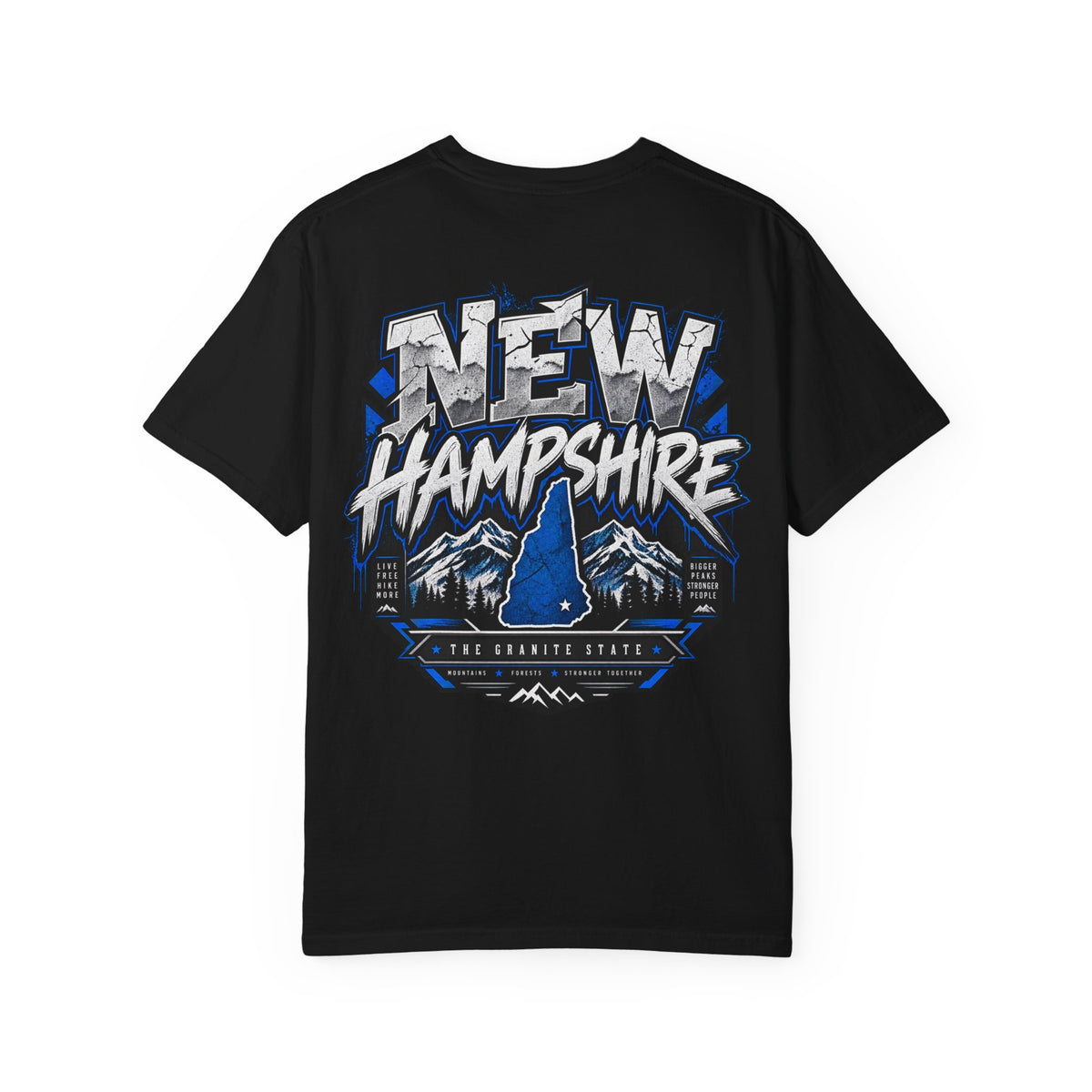 New Hampshire Mountain Club Unisex Comfort Color 1717 Streetwear Graphic Tee