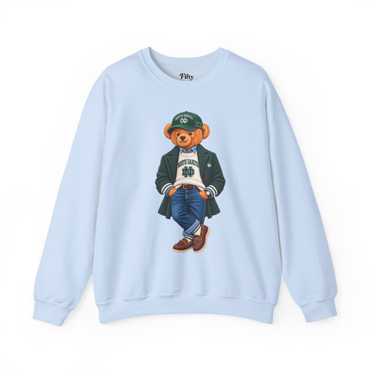 North Dakota- Game Day Teddy Bear Sweatshirt