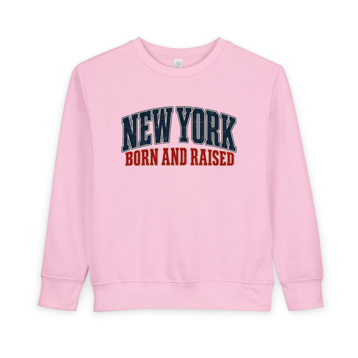 New York Born and Raised Classic Heritage Unisex Toddler Sweatshirt Graphic