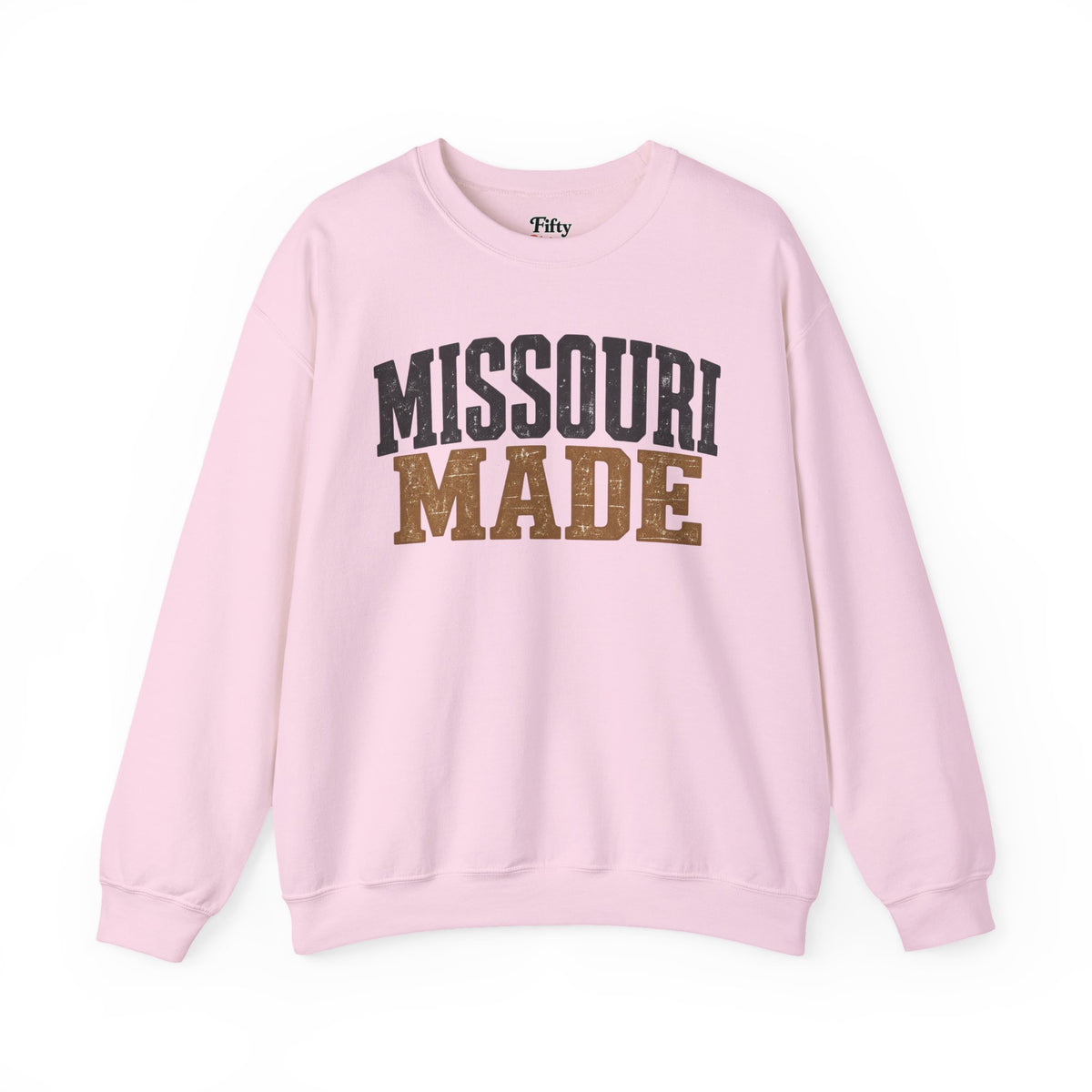 Missouri Made Unisex Crewneck Sweatshirt State Name Graphic
