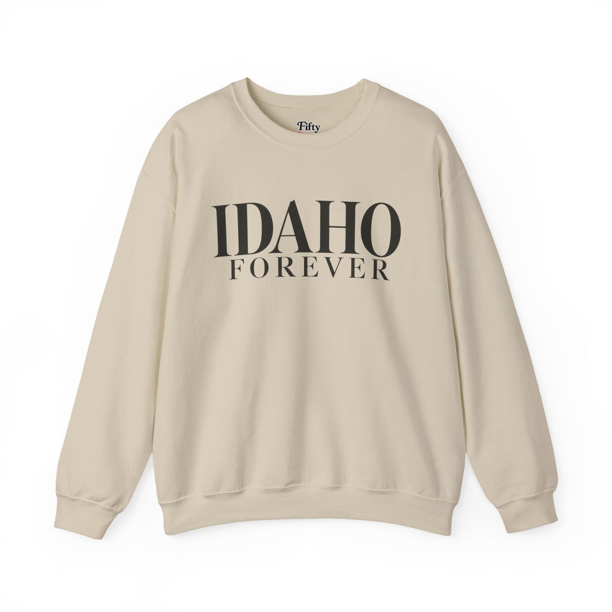 Idaho Forever Unisex Crewneck Sweatshirt State Name Graphic