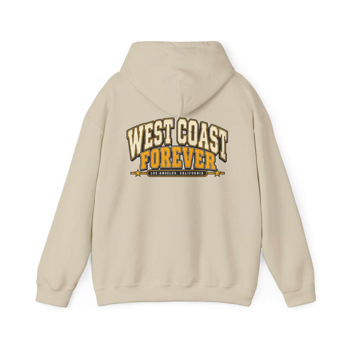 West Coast Forever Los Angeles Unisex Hoodie Graphic