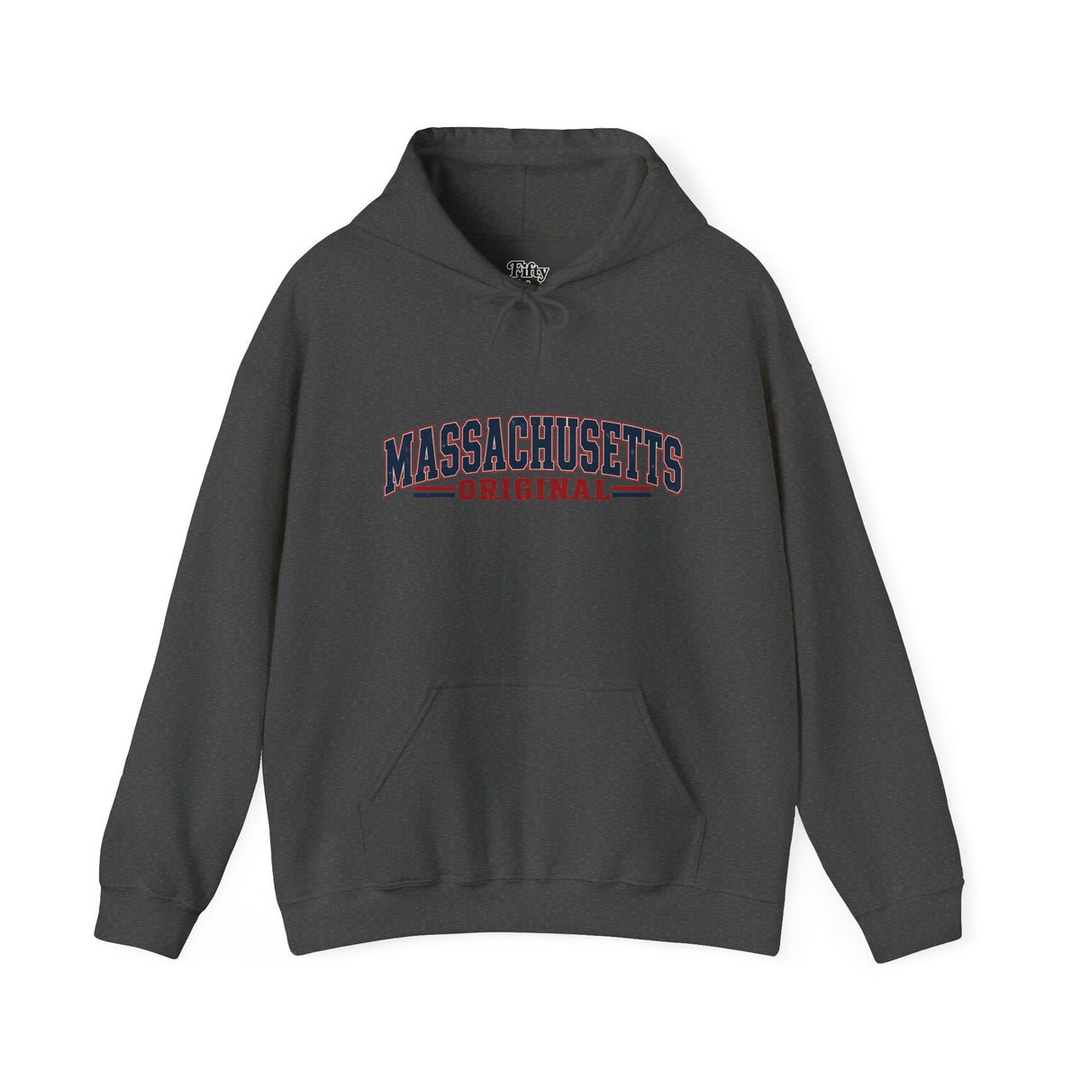 Massachusetts Original Unisex Hoodie State Name Graphic
