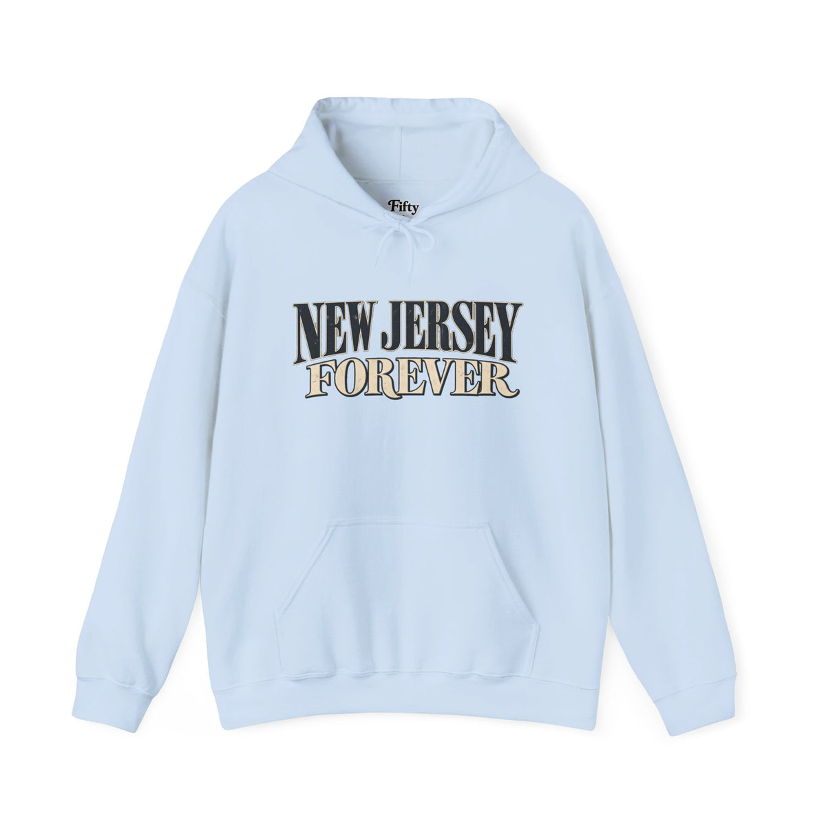 New Jersey Forever Unisex Hoodie State Name Graphic
