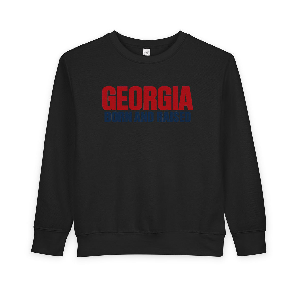 Georgia Born and Raised Minimal Modern Unisex Toddler Sweatshirt