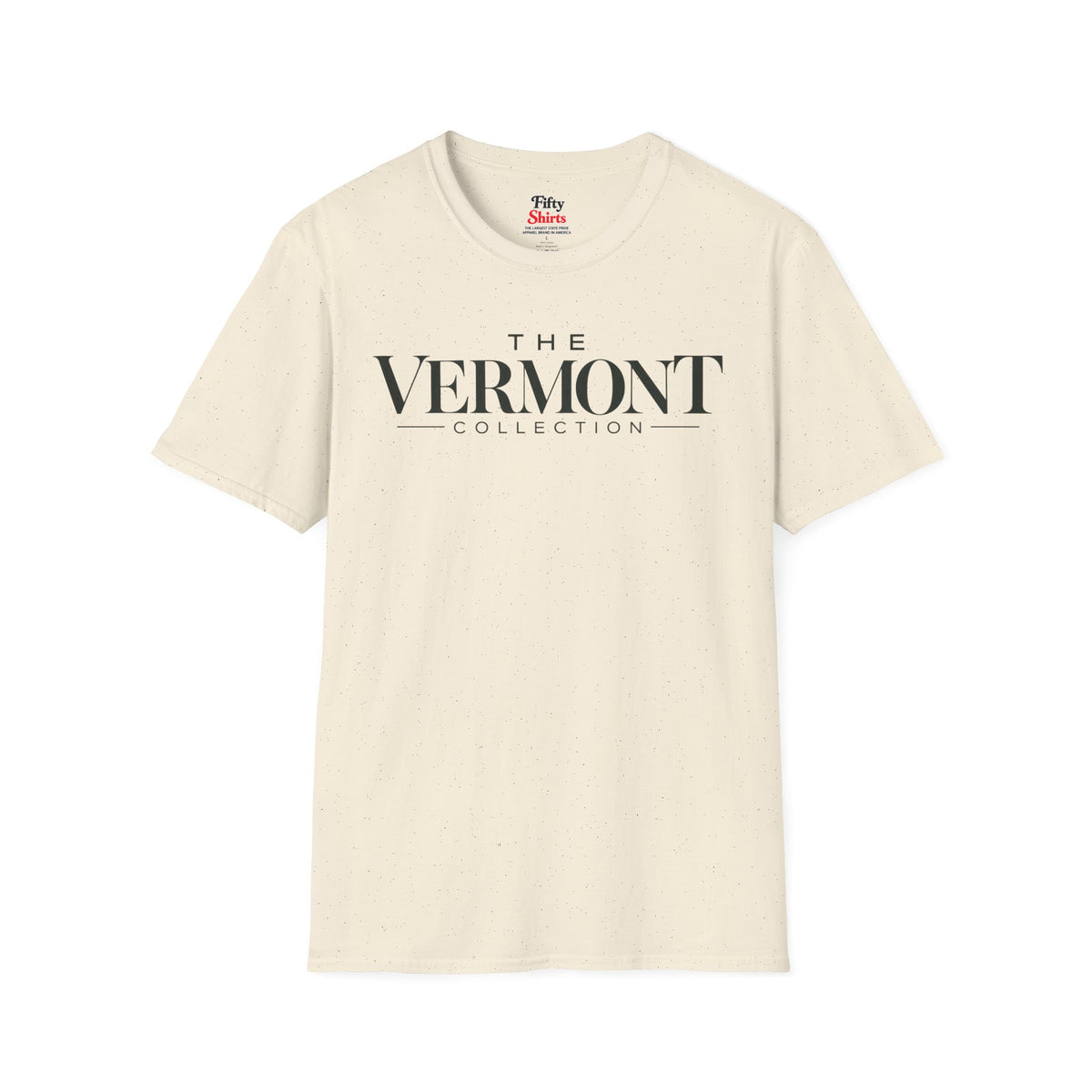 The Vermont Collection Unisex Softstyle T Shirt State Name Graphic Tee