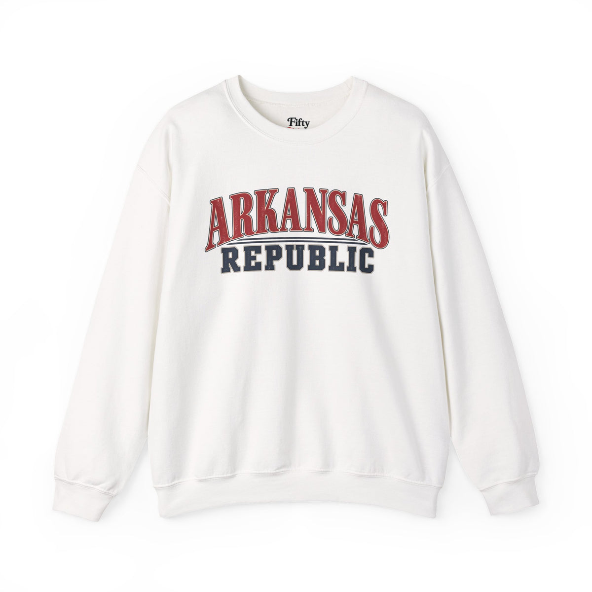 Arkansas Republic Unisex Crewneck Sweatshirt State Name Graphic
