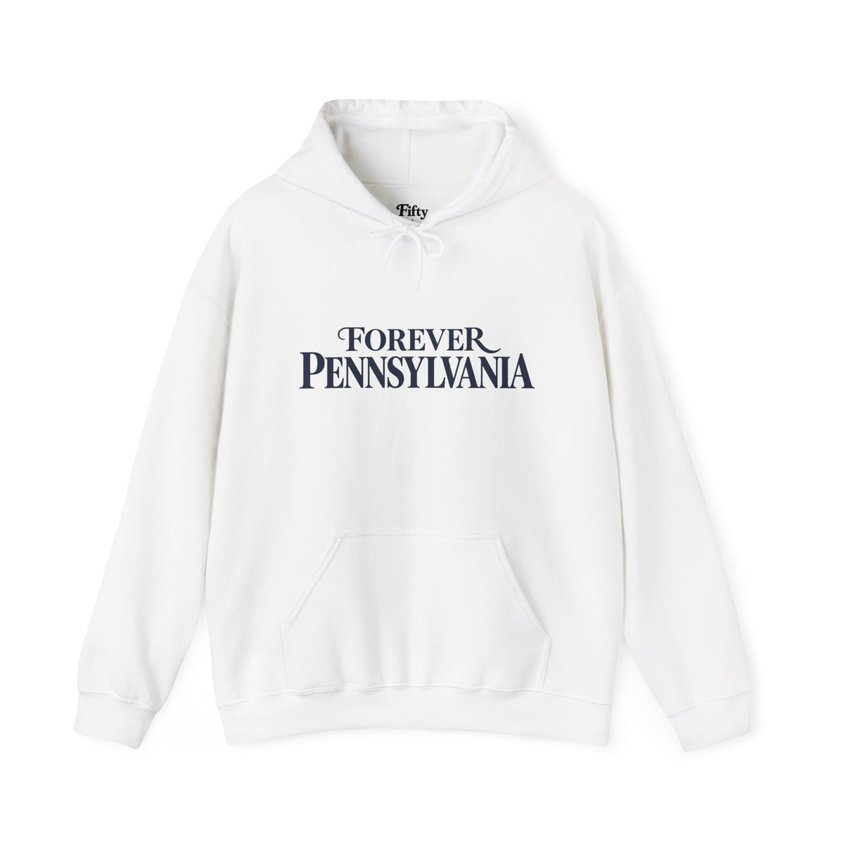 Forever Pennsylvania Unisex Hoodie State Name Graphic