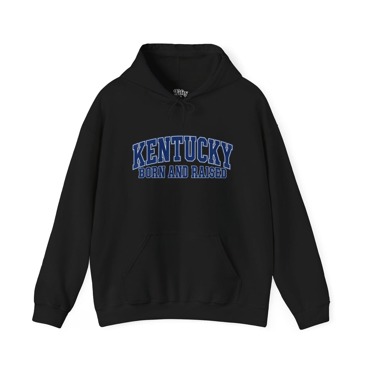 Kentucky Born and Raised Classic Collegiate Unisex Hoodie Graphic
