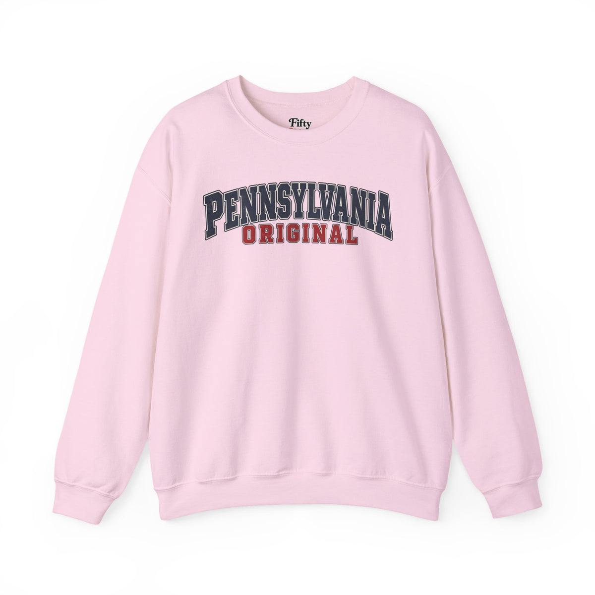 Pennsylvania Original Unisex Crewneck Sweatshirt State Name Graphic