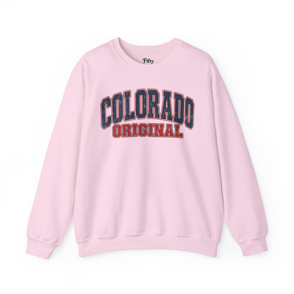 Colorado Original Unisex Crewneck Sweatshirt State Name Graphic