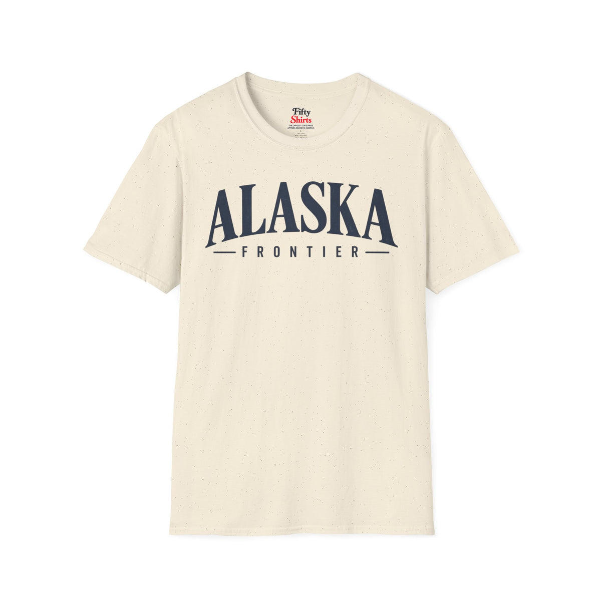 Alaska Frontier Unisex Softstyle T Shirt State Name Graphic Tee