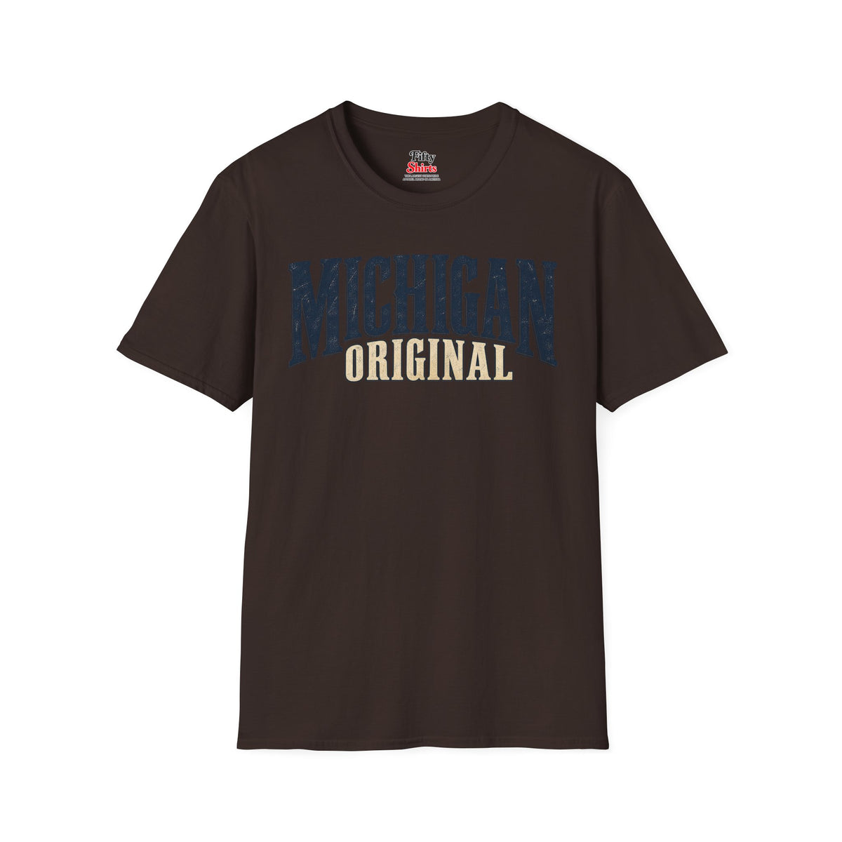 Michigan Original Unisex Softstyle T Shirt State Name Graphic Tee