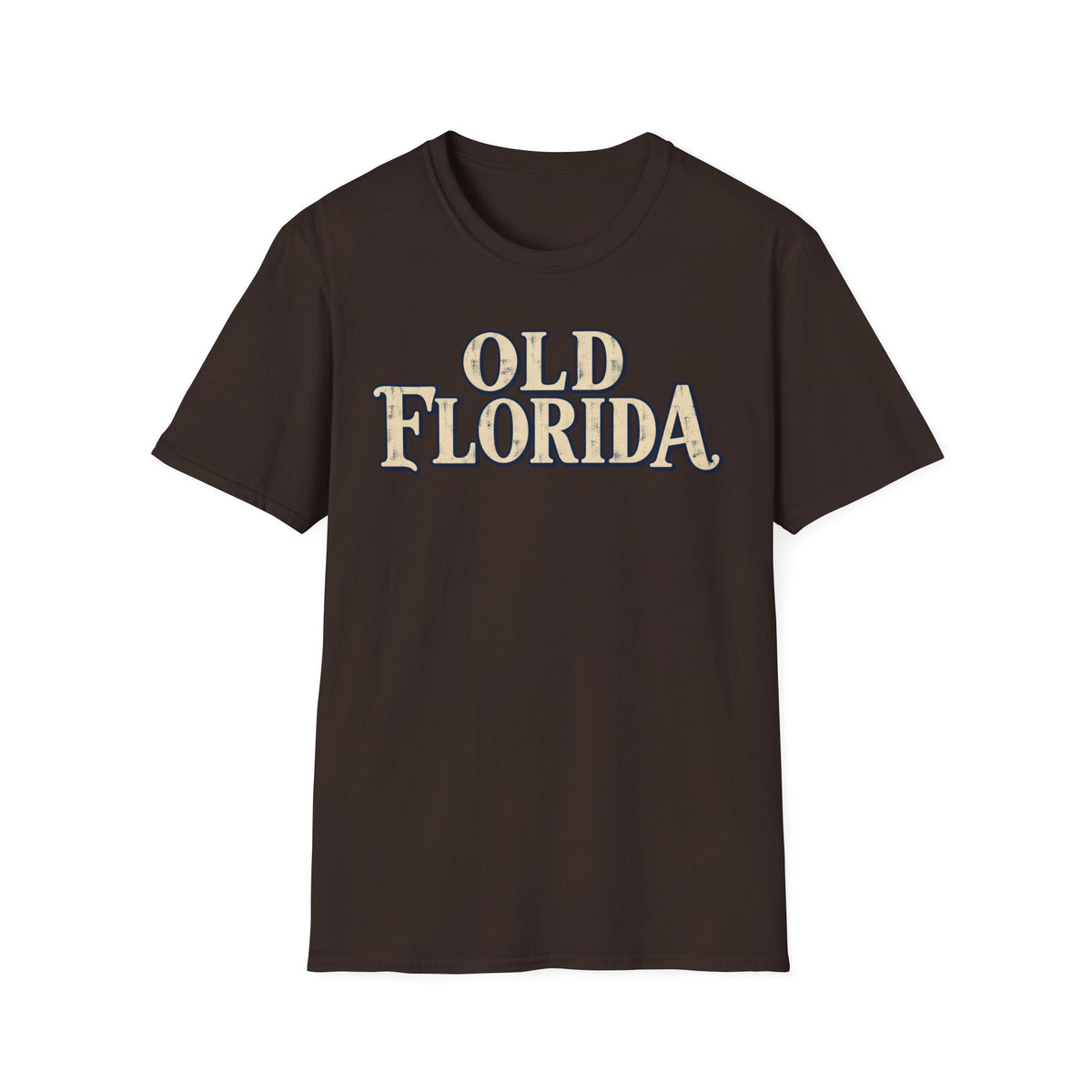 Old Florida Unisex Softstyle T Shirt State Name Graphic Tee