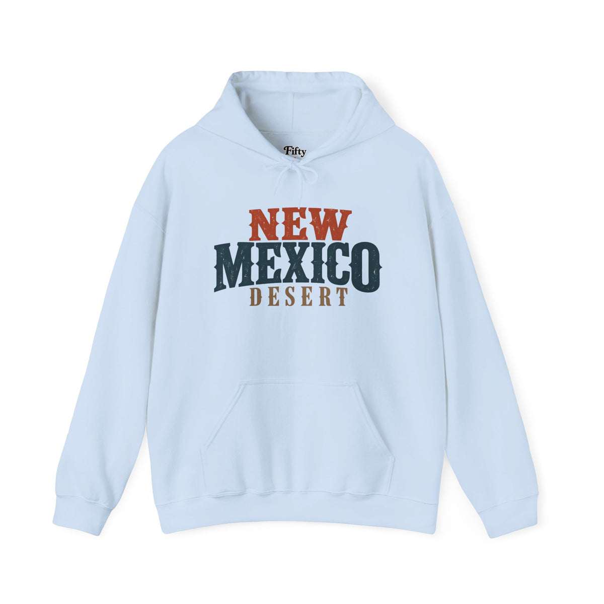 New Mexico Desert Unisex Hoodie State Name Graphic