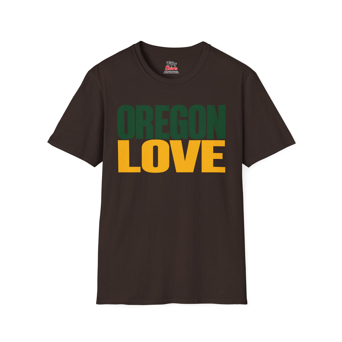 Oregon Love Unisex Softstyle T Shirt State Name Graphic Tee