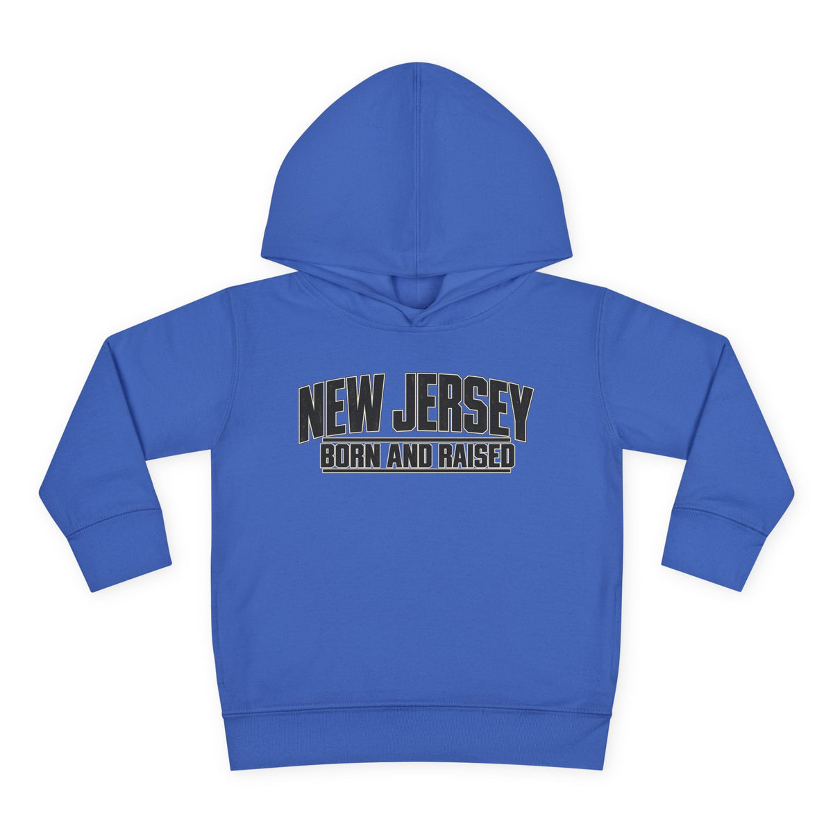 New Jersey Born and Raised Modern Streetwear Unisex Toddler Pullover Fleece Hoodie