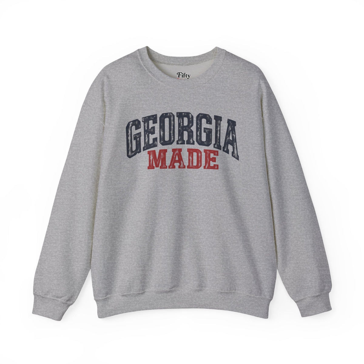 Georgia Made Unisex Crewneck Sweatshirt State Name Graphic