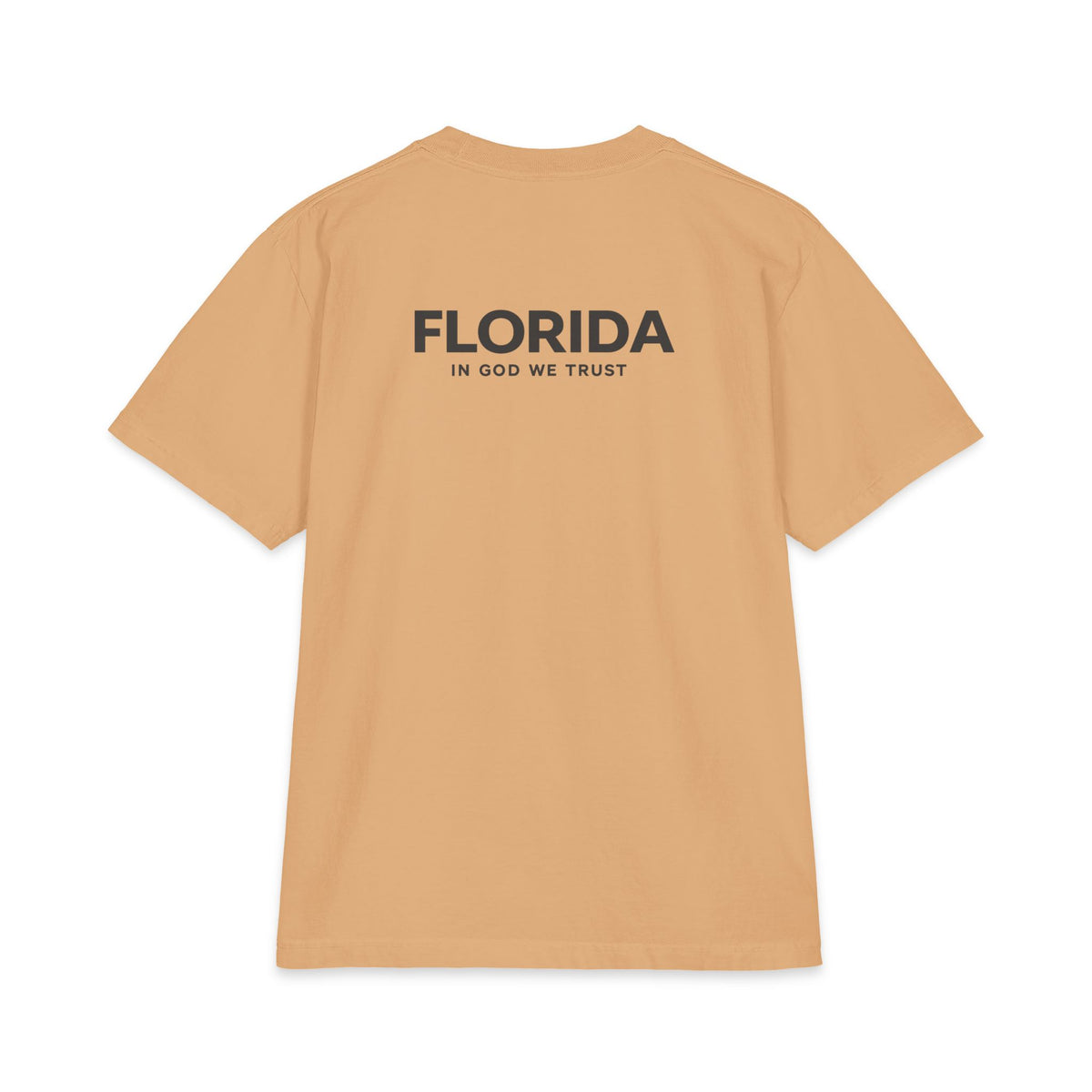 Florida All State In God We Trust Unisex Max Heavyweight Short Sleeve