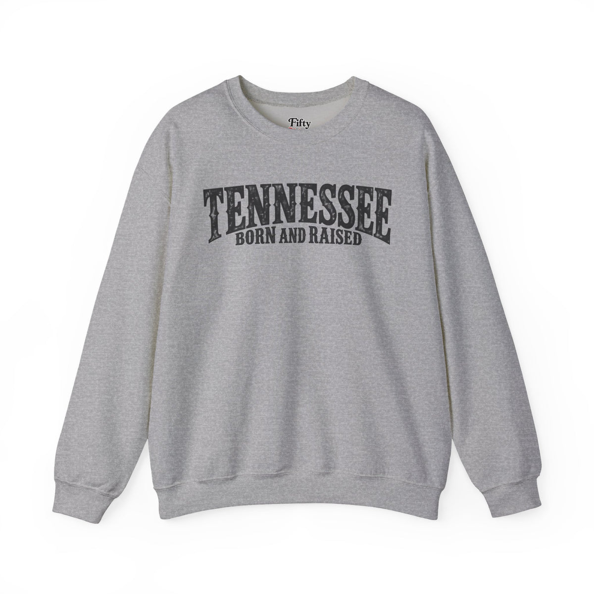 Tennessee Born and Raised Southern Heritage Unisex Sweatshirt Graphic