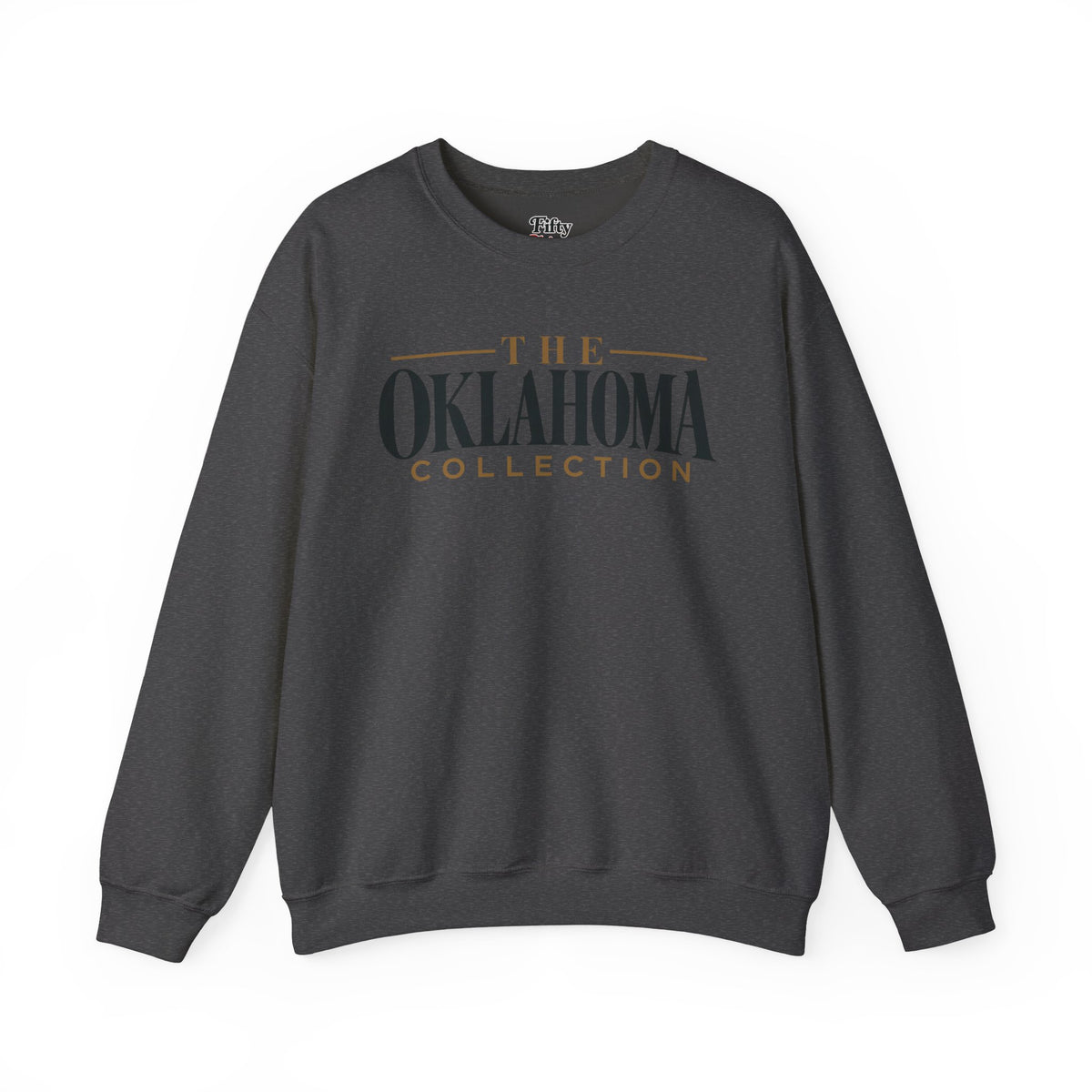 The Oklahoma Collection Unisex Crewneck Sweatshirt State Name Graphic