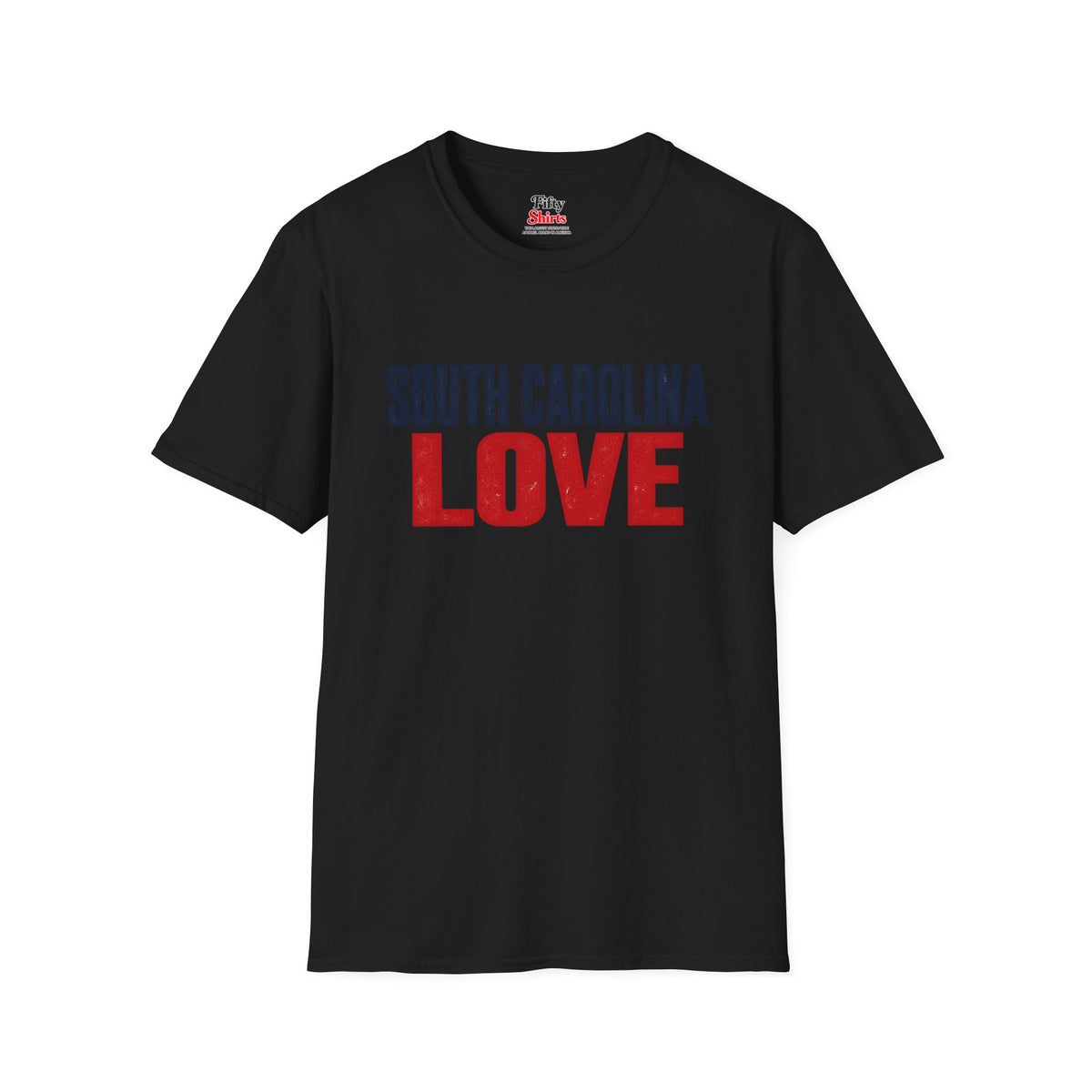 South Carolina Love Unisex Softstyle T Shirt State Name Graphic Tee