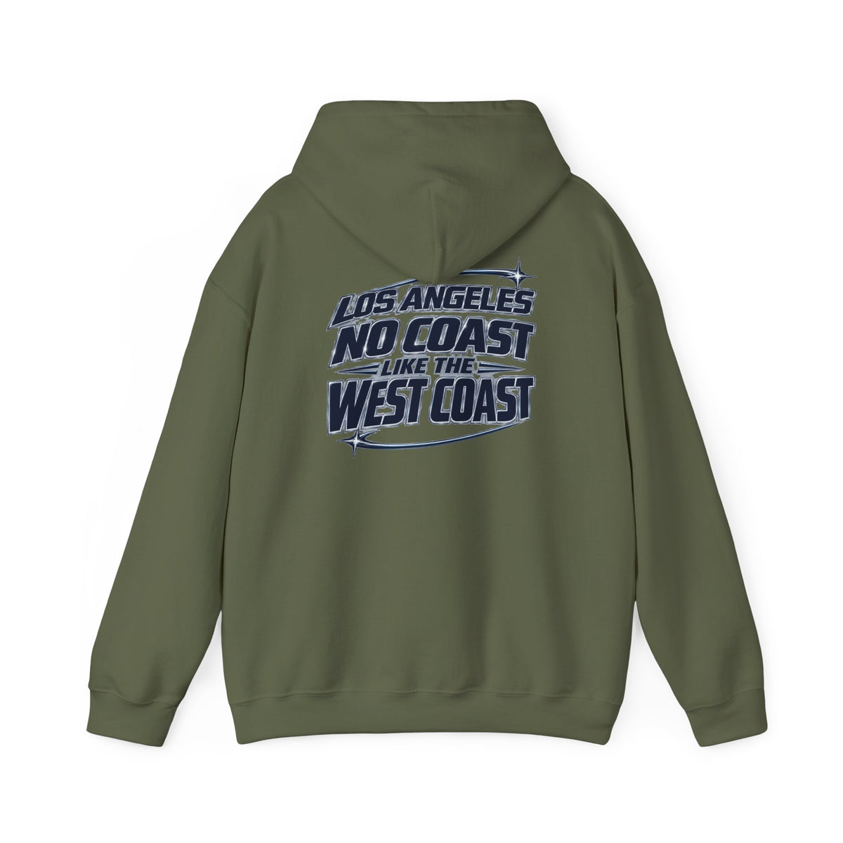 Los Angeles No Coast Like The West Coast Unisex Hoodie Graphic