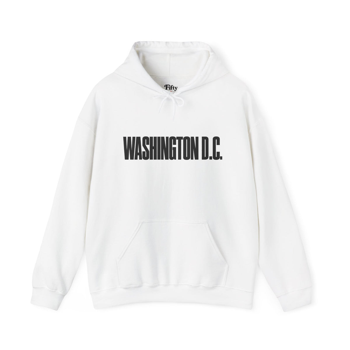 Washington DC Unisex Hoodie State Name Graphic