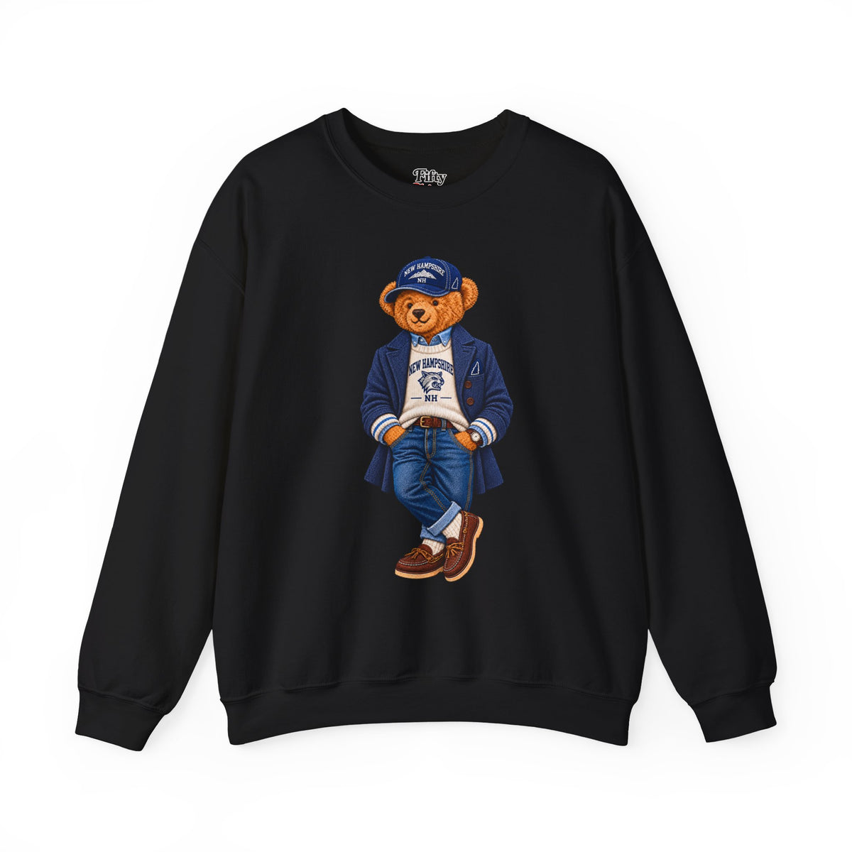 New Hampshire - Game Day Teddy Bear Sweatshirt