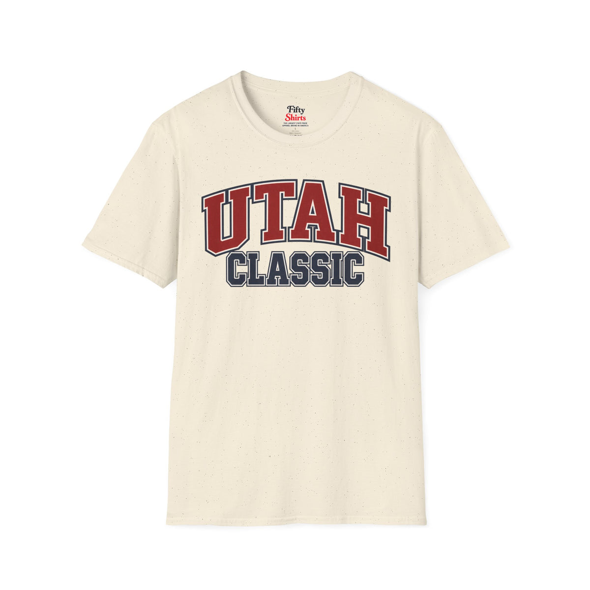 Utah Classic Unisex Softstyle T Shirt State Name Graphic Tee