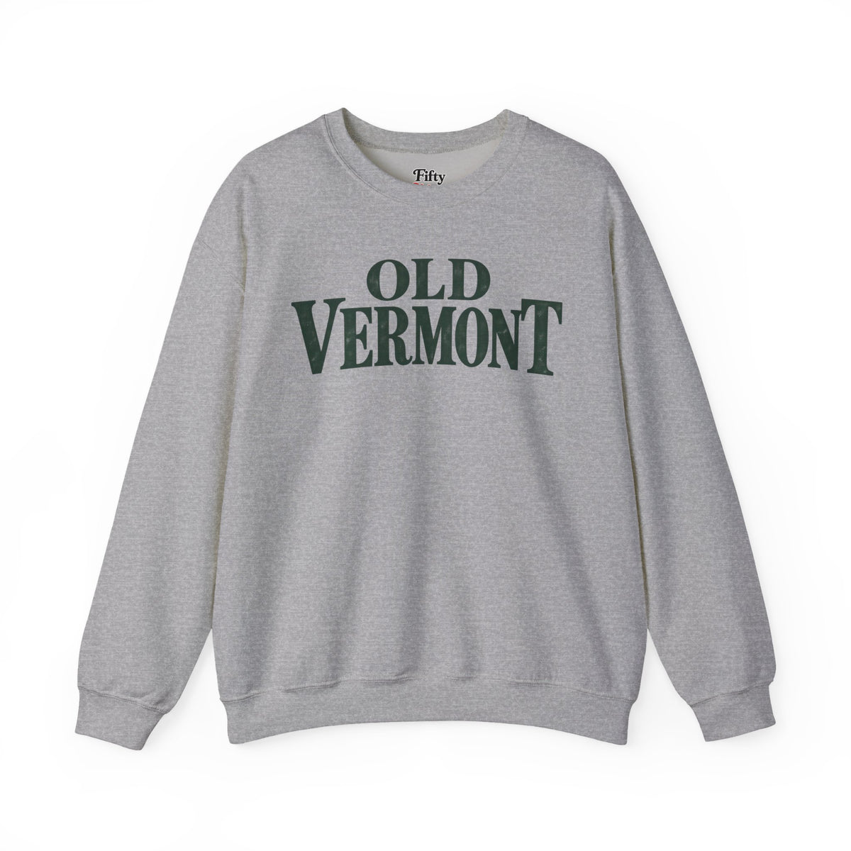 Old Vermont Unisex Crewneck Sweatshirt State Name Graphic