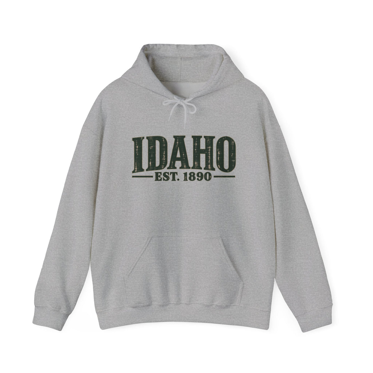 Idaho Est 1890 Unisex Hoodie State Name Graphic