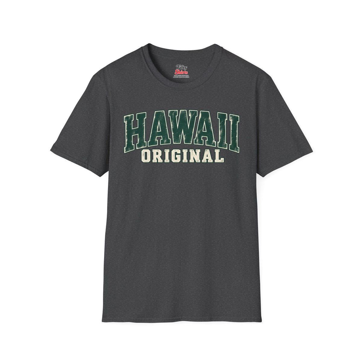 Hawaii Original Unisex Softstyle T Shirt State Name Graphic Tee