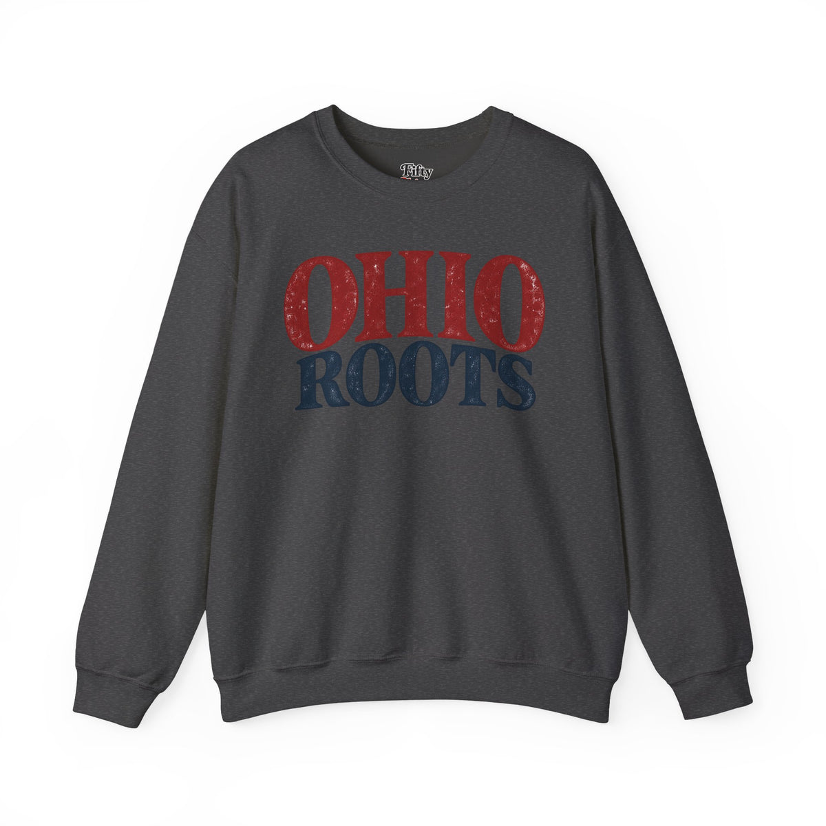Ohio Roots Unisex Crewneck Sweatshirt State Name Graphic