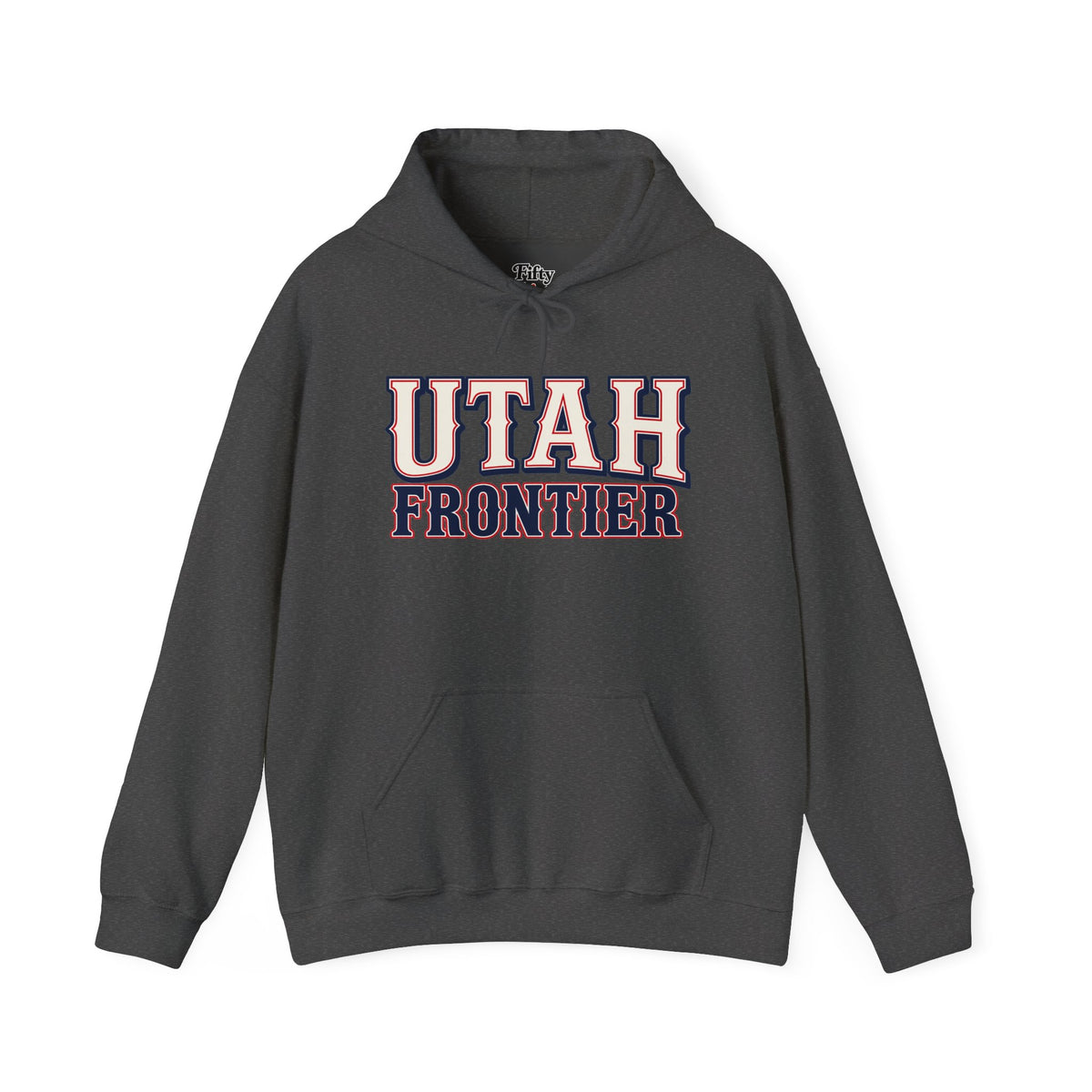 Utah Frontier Unisex Hoodie State Name Graphic