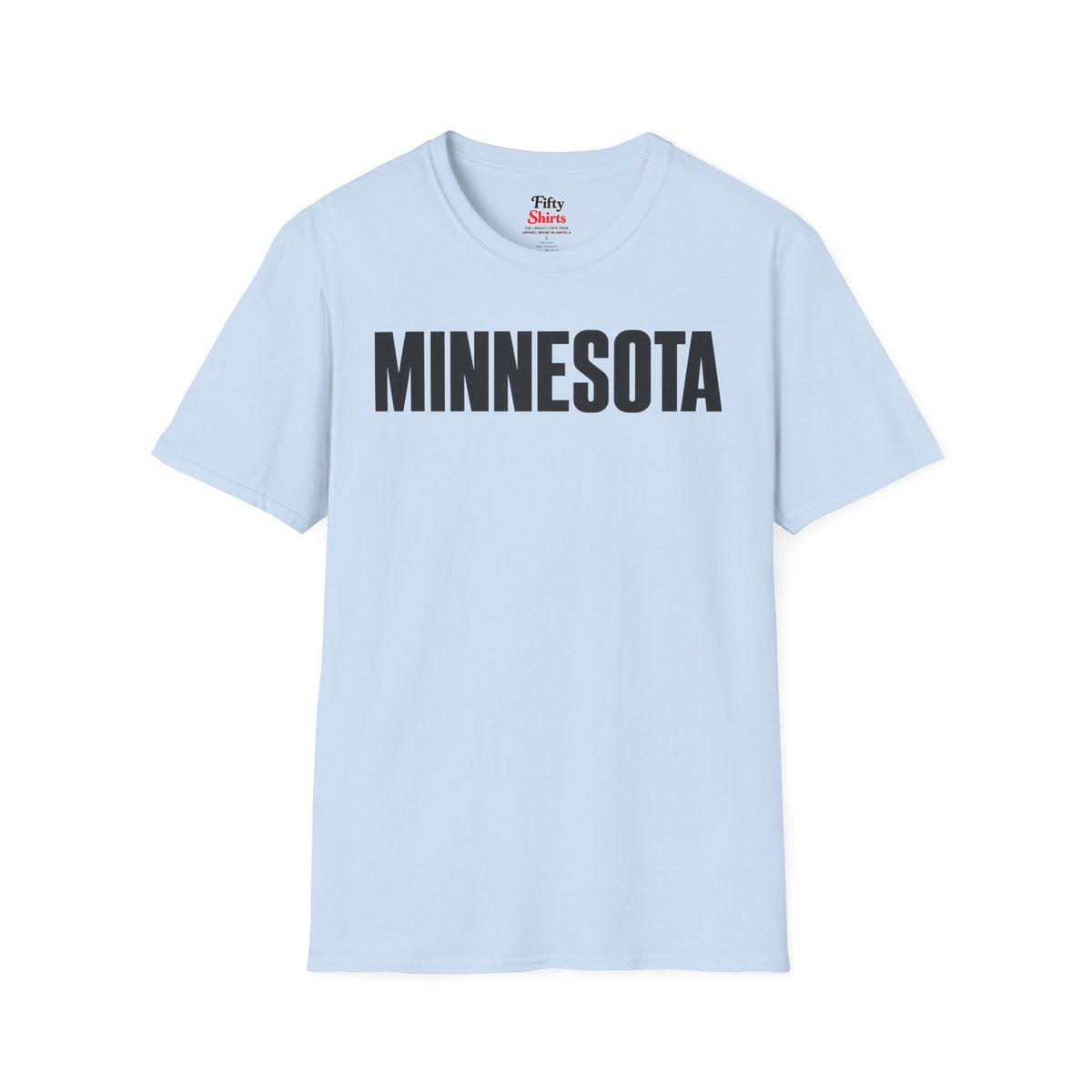 Minnesota Unisex Softstyle T Shirt State Name Graphic Tee