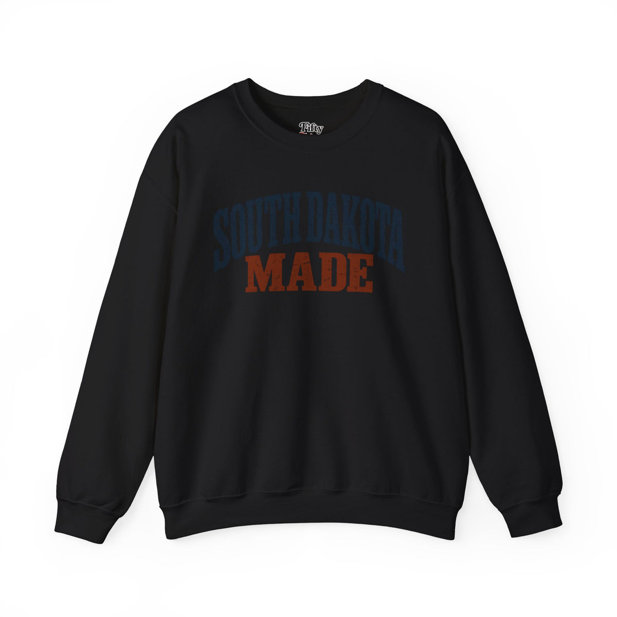South Dakota Made Unisex Crewneck Sweatshirt State Name Graphic