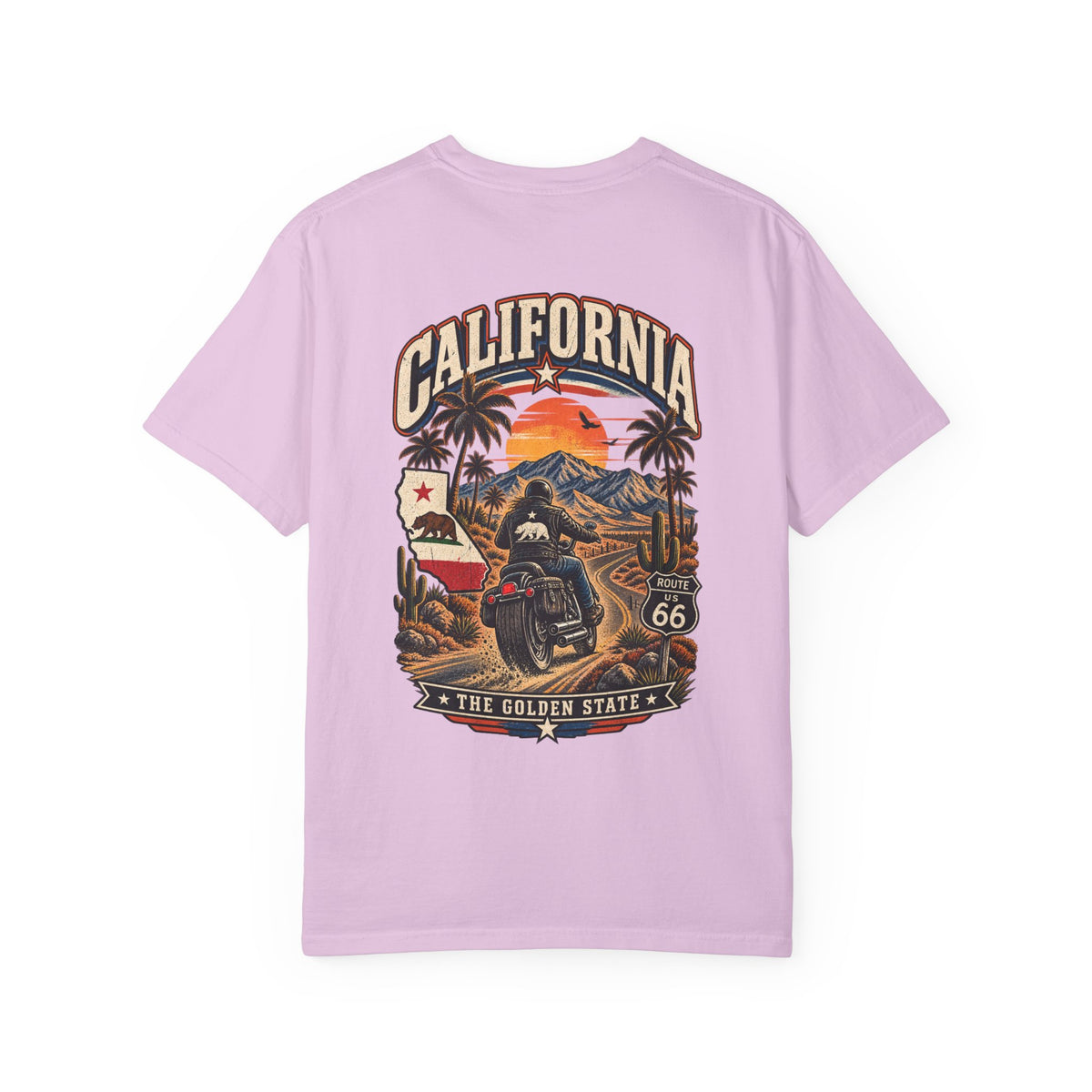 California Desert Rider Unisex Comfort Color 1717 Streetwear Graphic Tee
