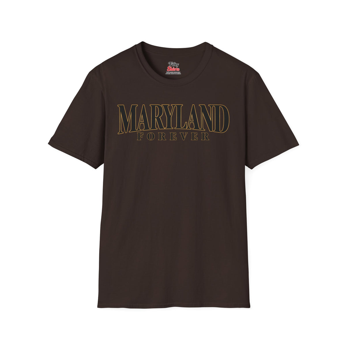Maryland Forever Unisex Softstyle T Shirt State Name Graphic Tee