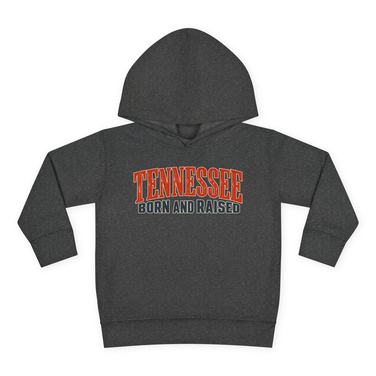 Tennessee Born and Raised Premium Southern Heritage Unisex Toddler Pullover Fleece Hoodie