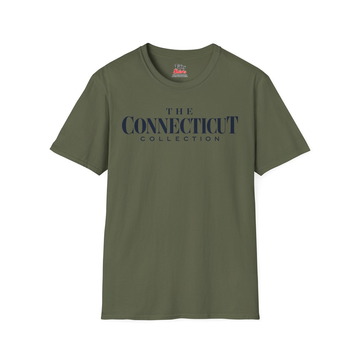 The Connecticut Collection Unisex Softstyle T Shirt State Name Graphic Tee