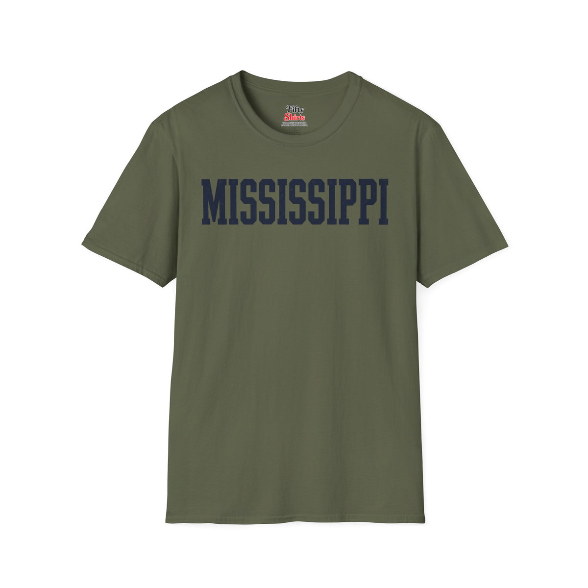 Mississippi Unisex Softstyle T Shirt State Name Graphic Tee
